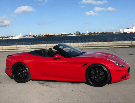 Exotic Car Rentals Miami Florida Ferrari California